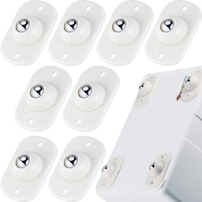 🛋️ 50% OFF — Self-Adhesive 360° Furniture Caster Wheels